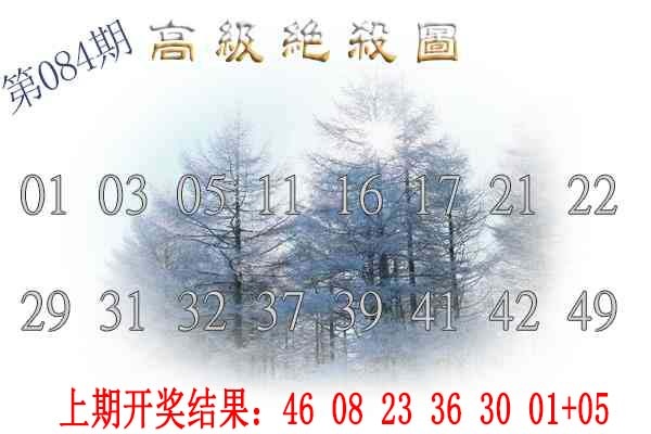 084期高级内部绝杀[图]